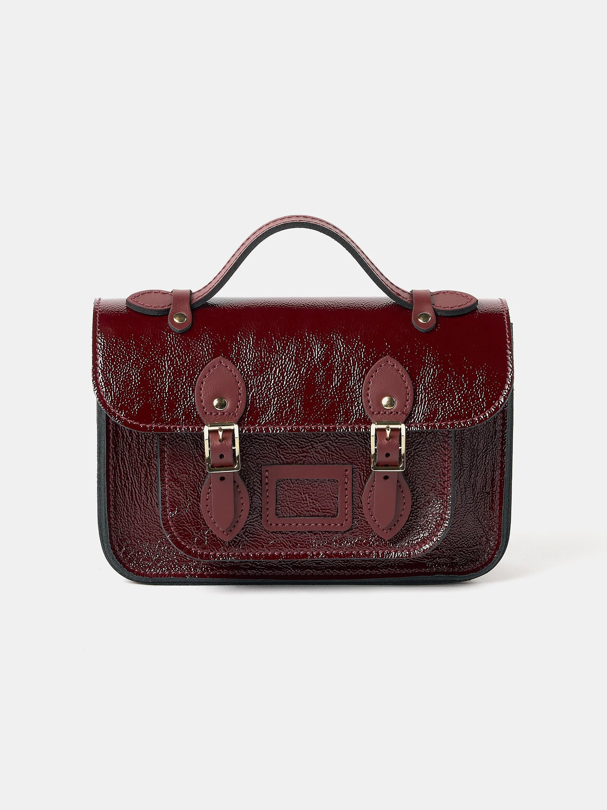 The Mini - Oxblood Patent - 1