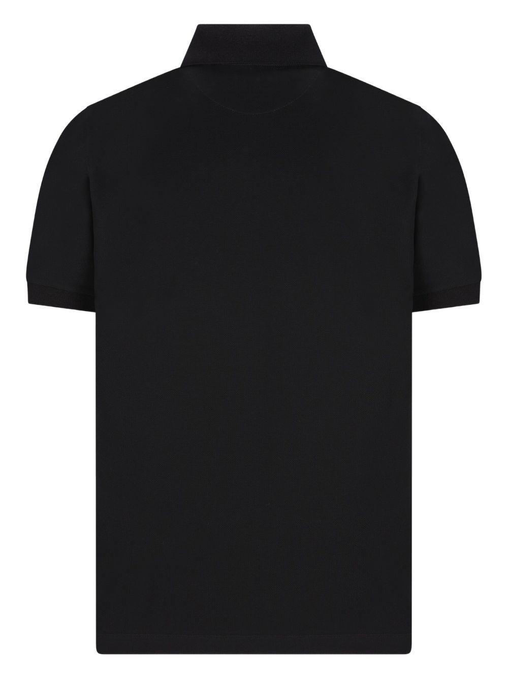 embossed-logo piqué polo shirt - 2