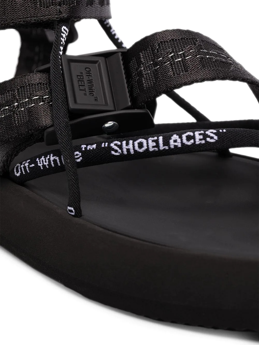 multi strap flat sandals - 2
