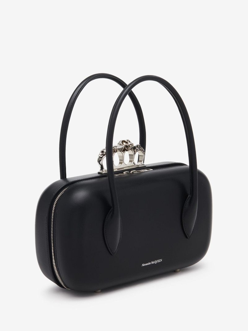 Alexander McQueen Women's The Reverse Clutch in Black outlook