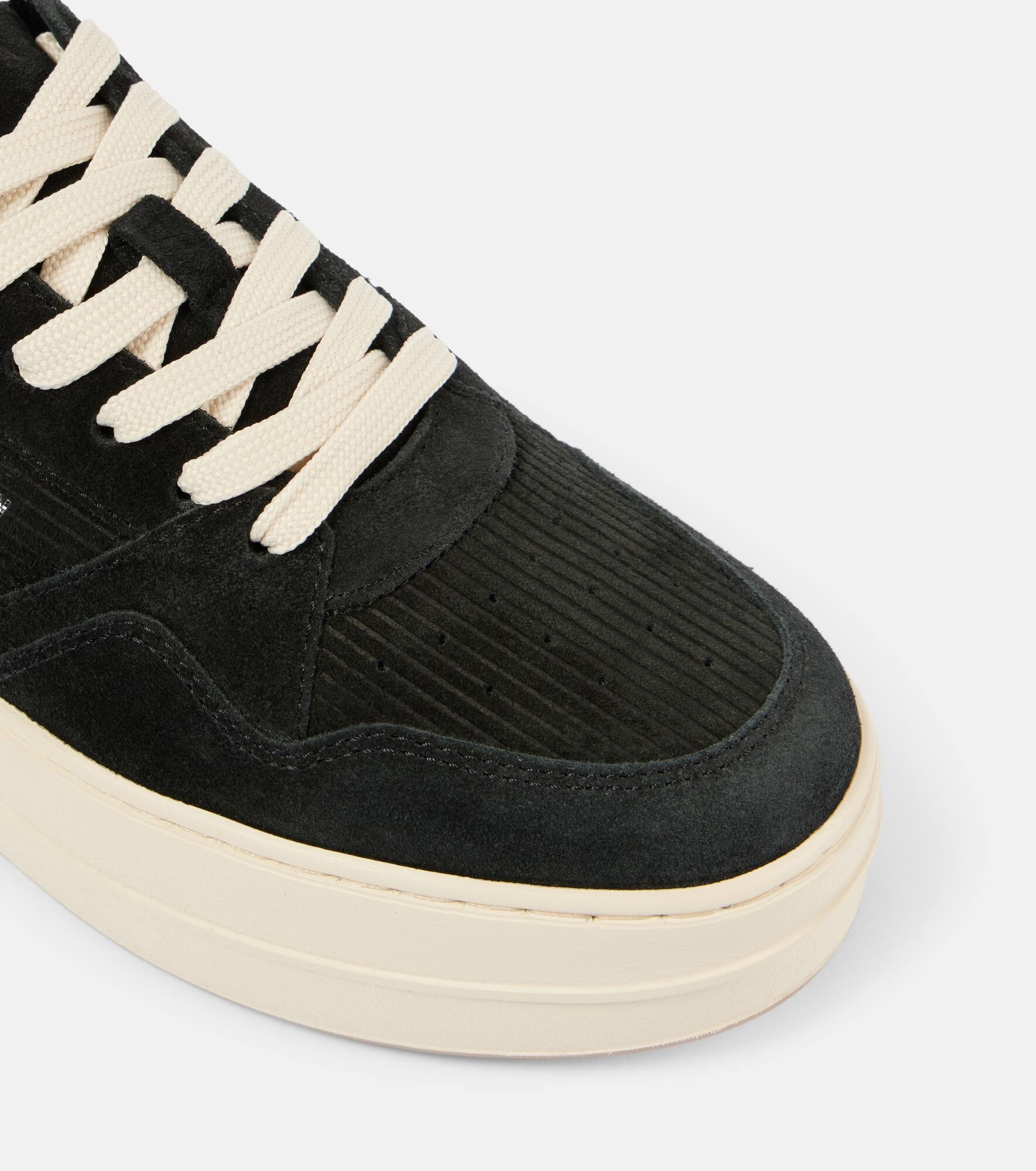 Skyscraper suede platform sneakers - 6