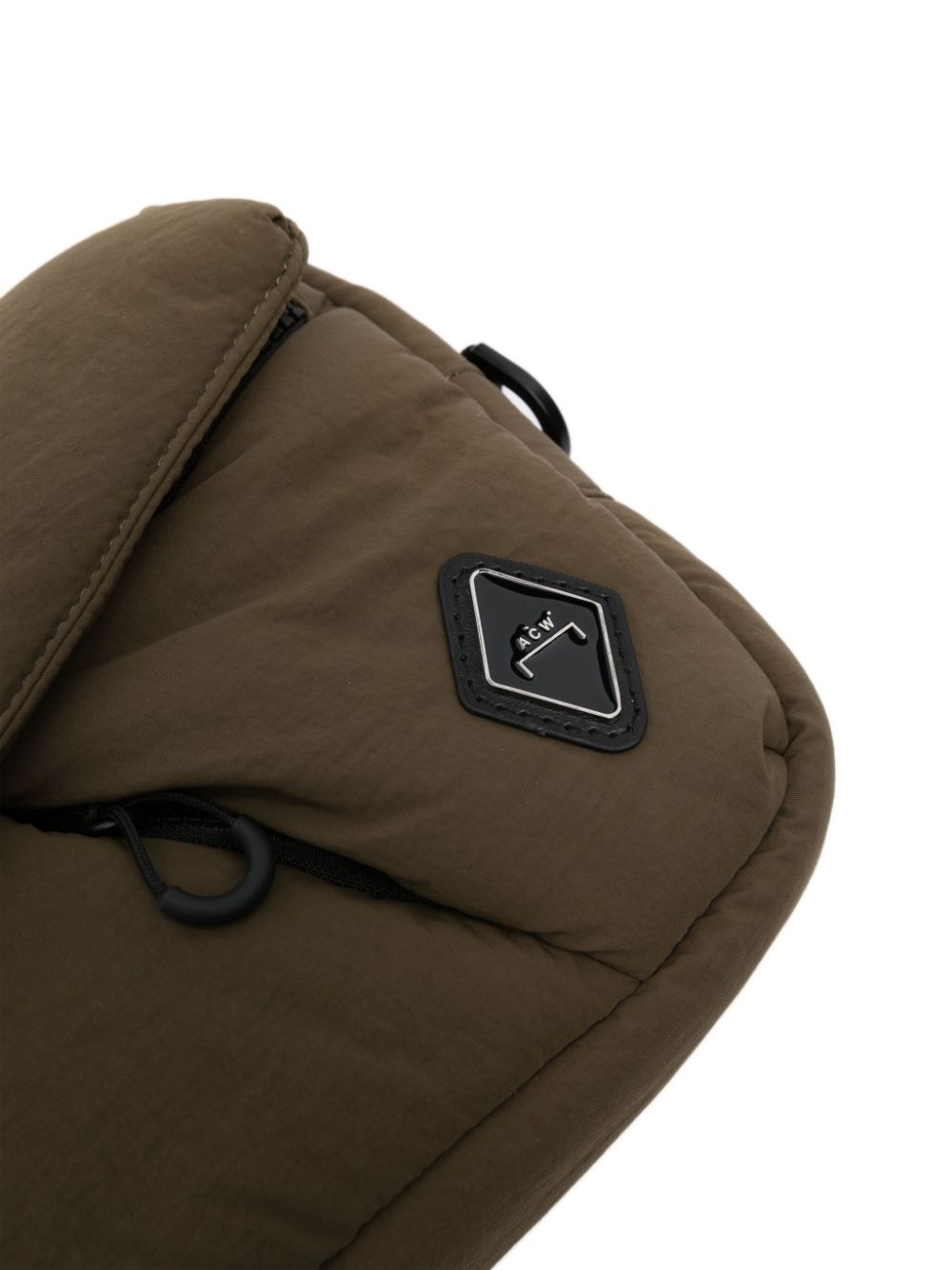 Diamond padded messenger bag - 4
