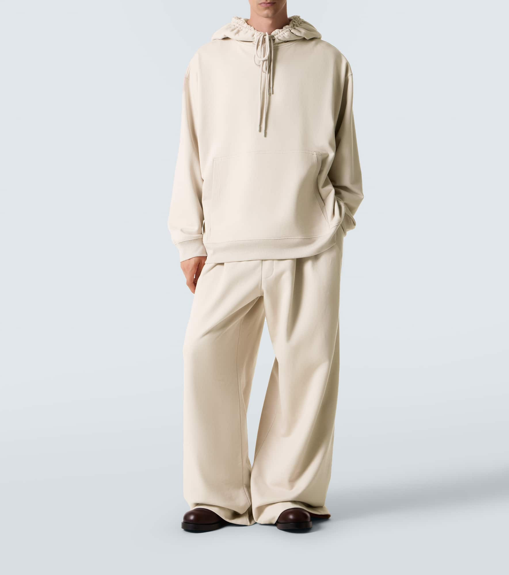 Cotton jersey hoodie - 2