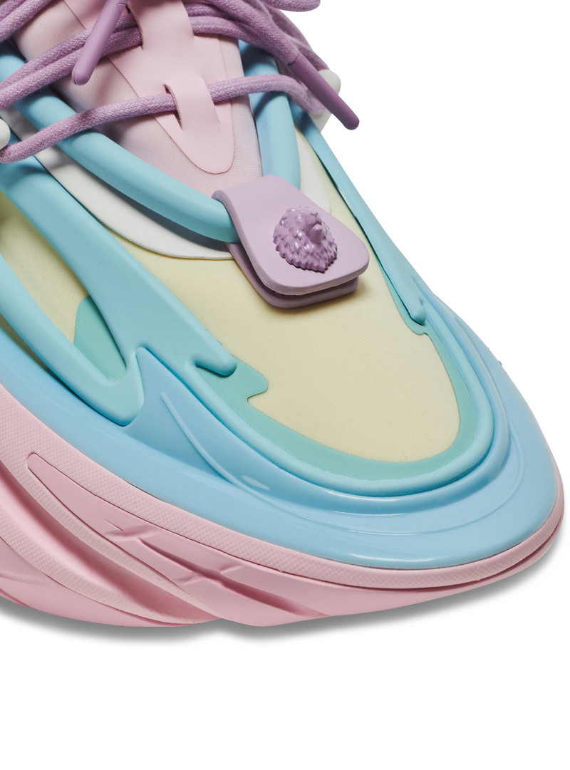 Unicorn trainers in neoprene and leather 3