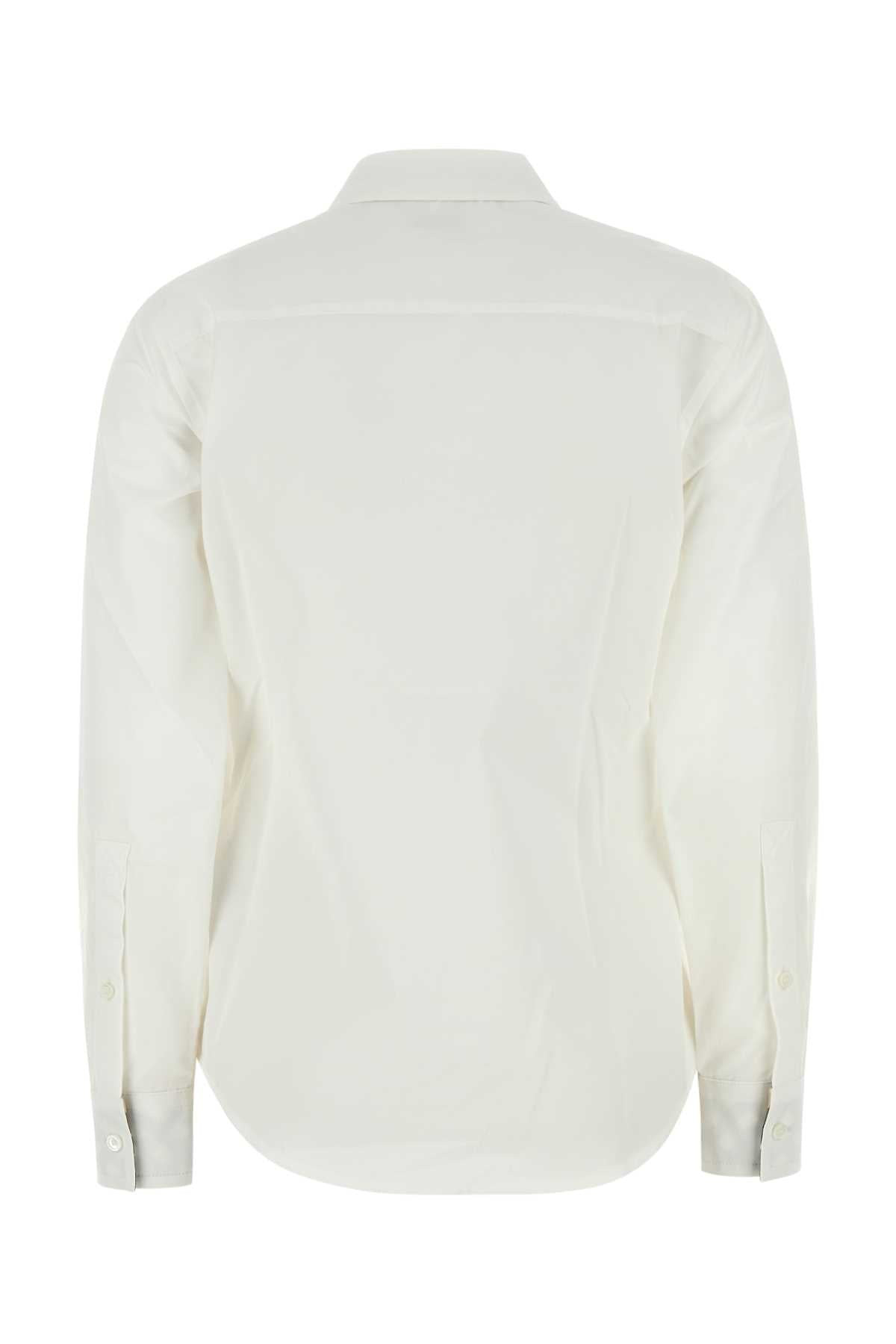 Burberry Women White Poplin Shirt - 2