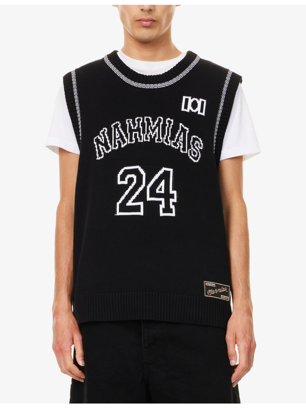 Knit 24 Sleeveless Knitted Basketball Top - 3