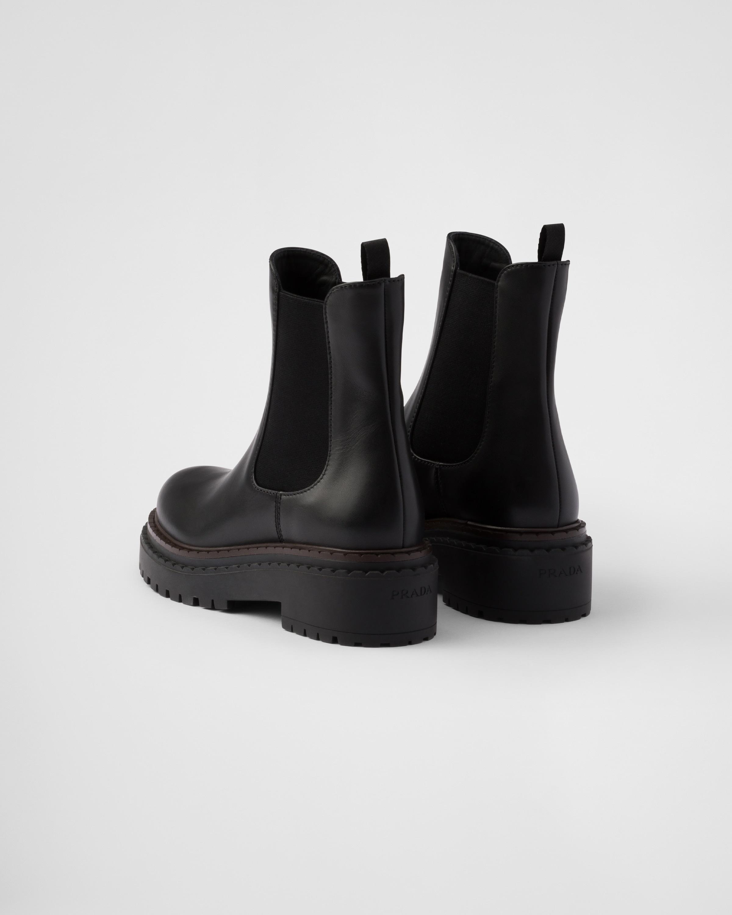 Leather Chelsea boots - 5