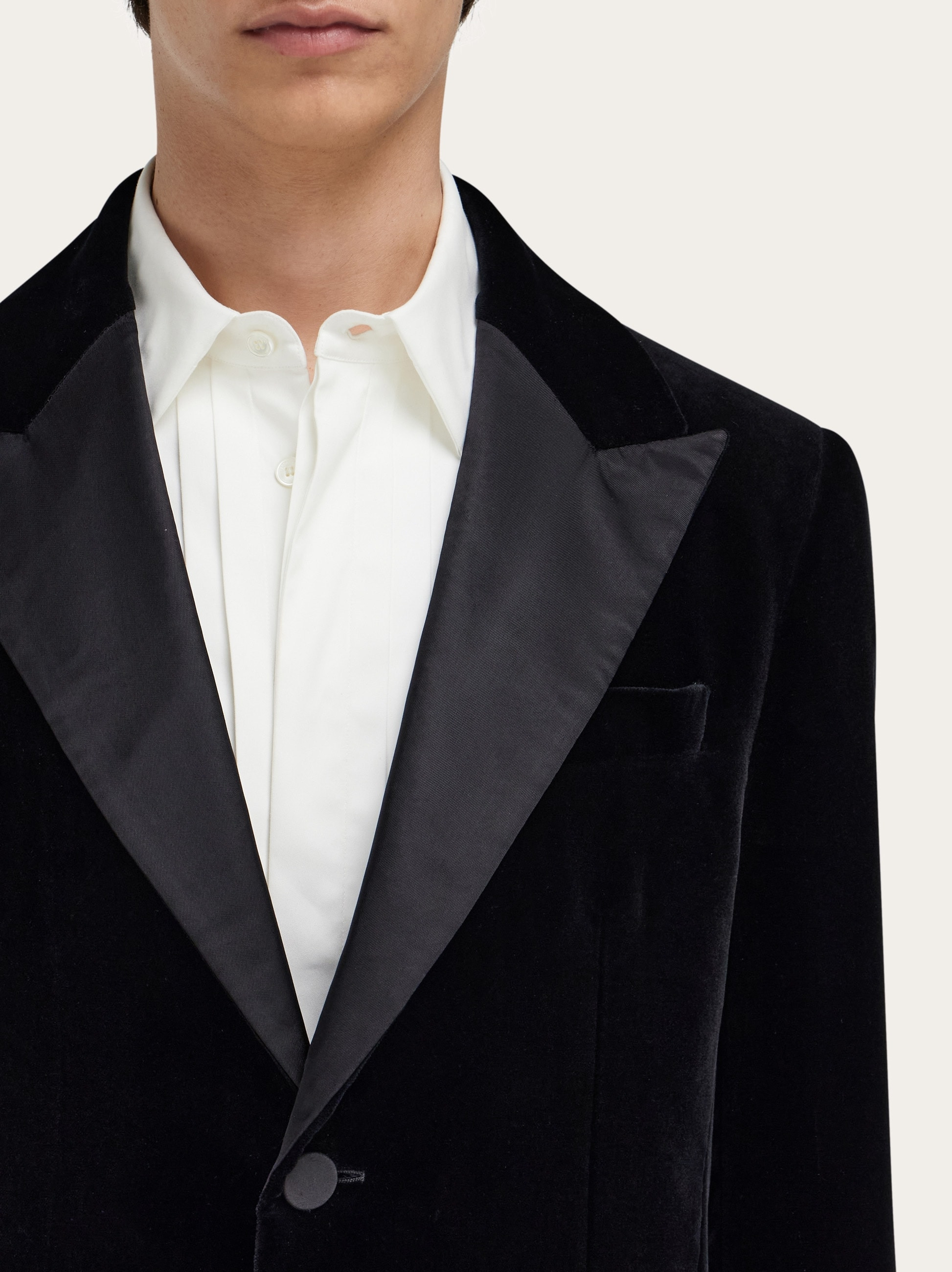 Velvet dress suit - 4