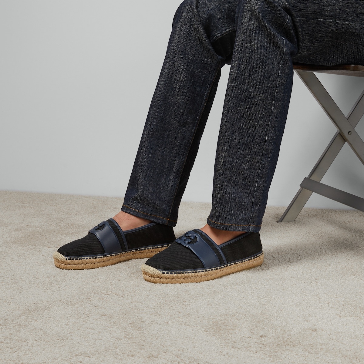 Men's Interlocking G espadrille - 3
