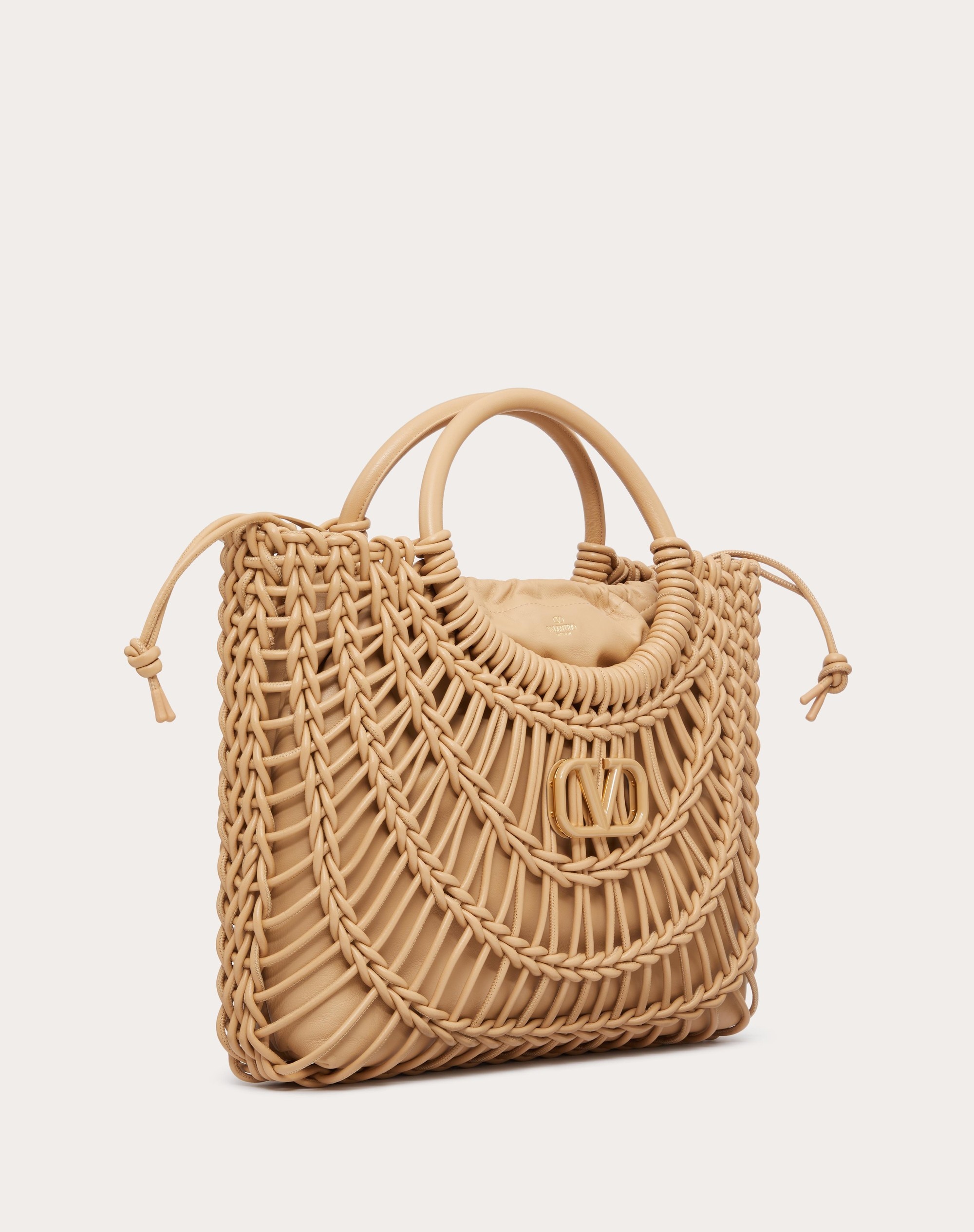 ALLKNOTS WOVEN LEATHER SHOPPER - 3