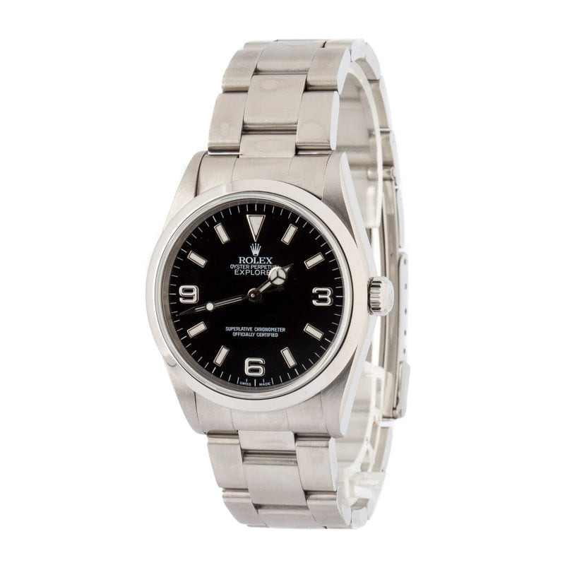 Rolex Explorer Ref 14270 Black Dial - 2