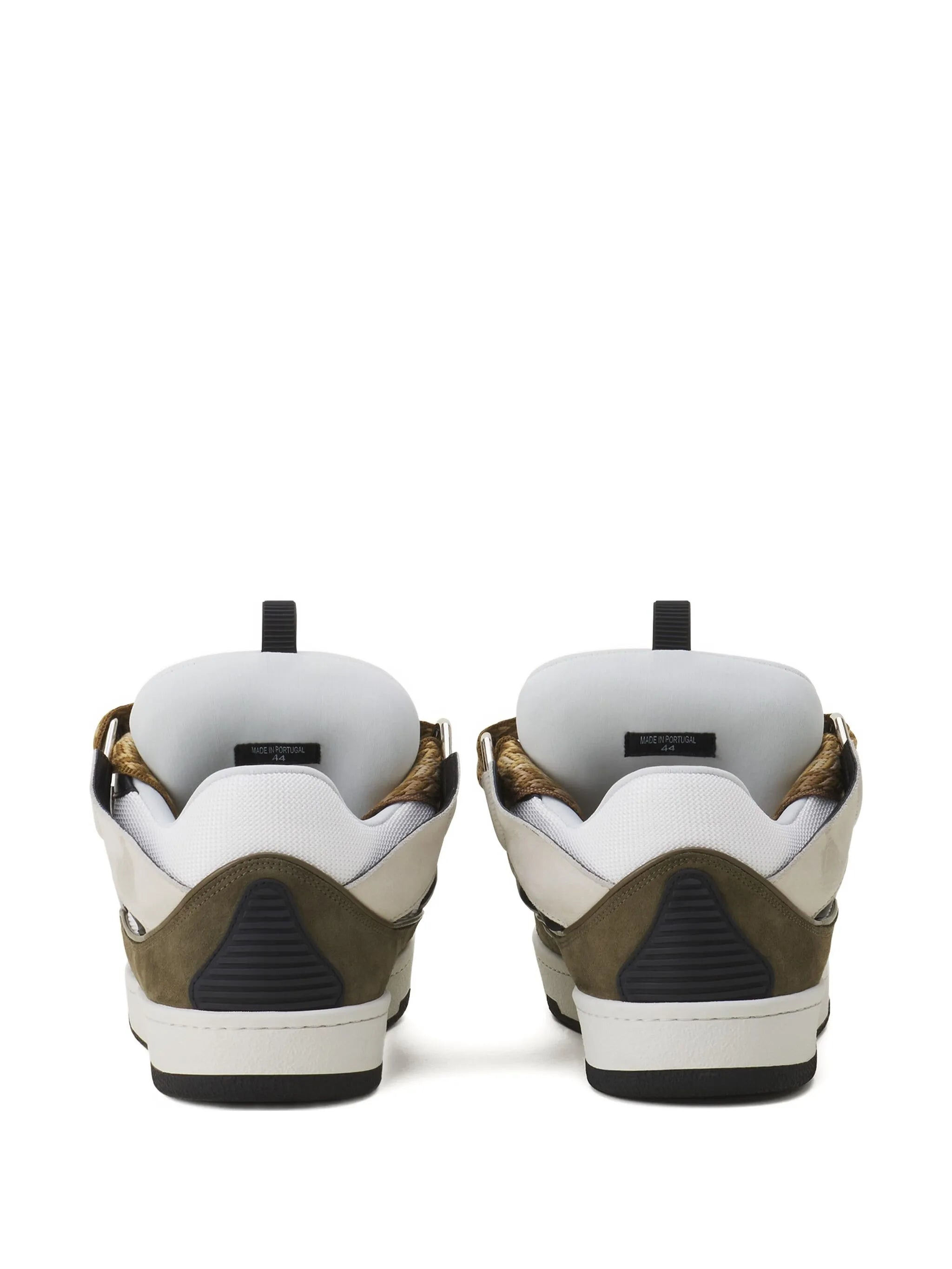 Lanvin Curb Braided-lace Sneakers - 5