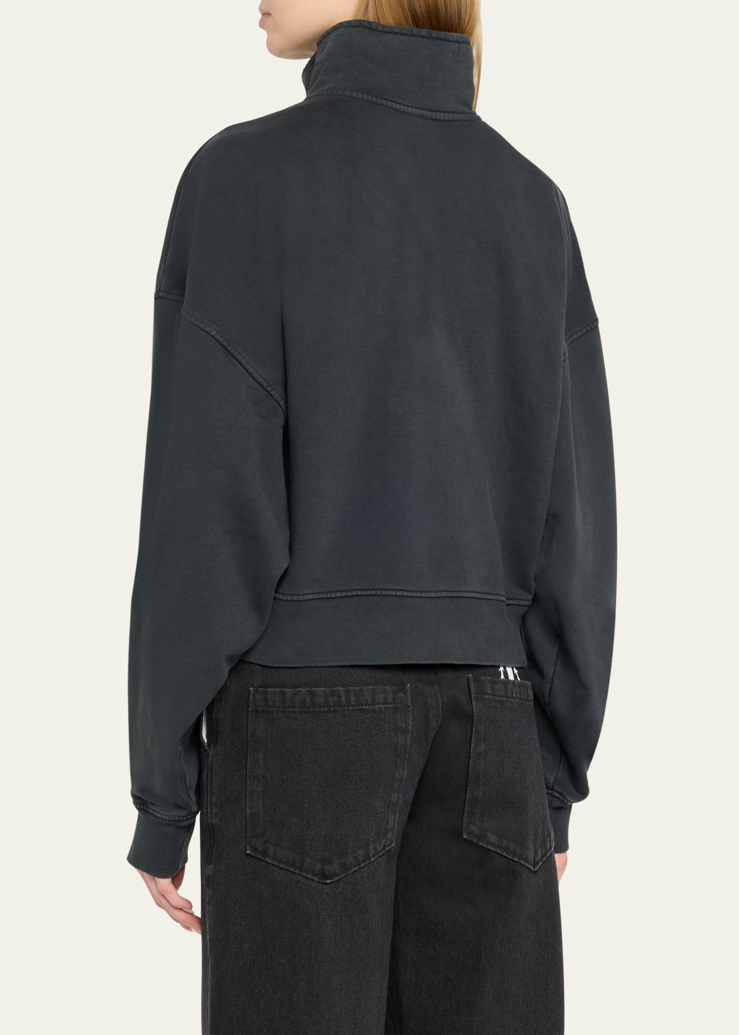 Mirelle Buttoned Pullover Sweatshirt - 3