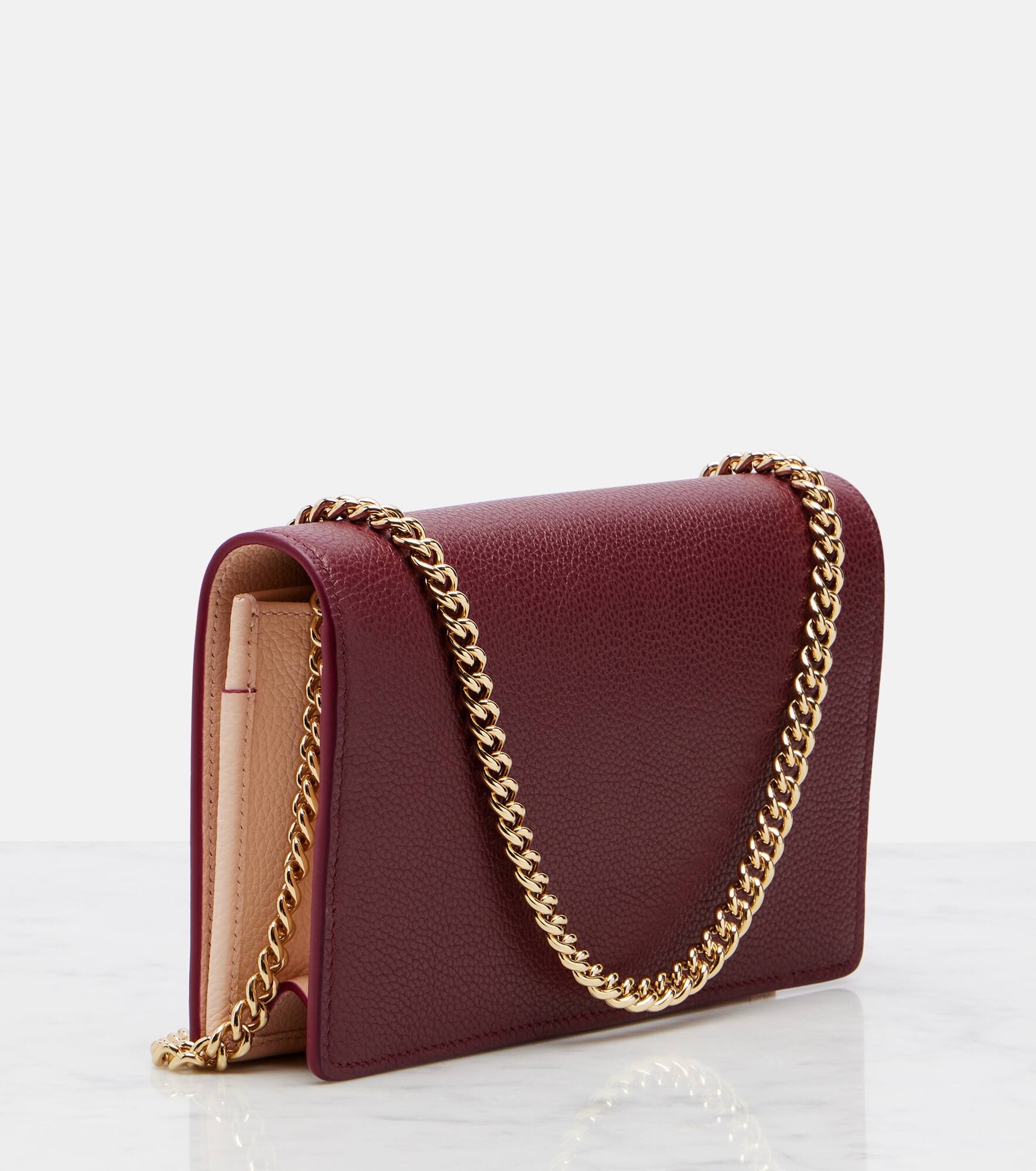 GG Marmont leather wallet on chain - 4