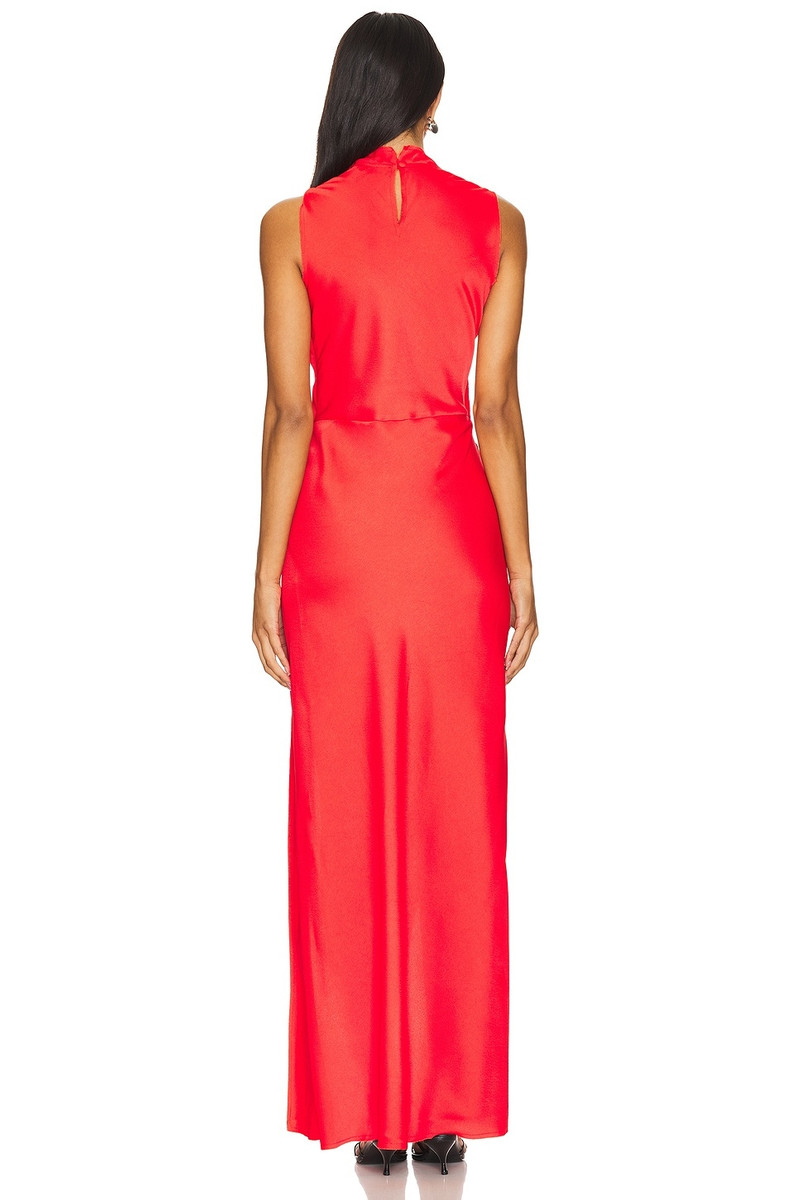 Narah Scarf And Fray Maxi Dress 4