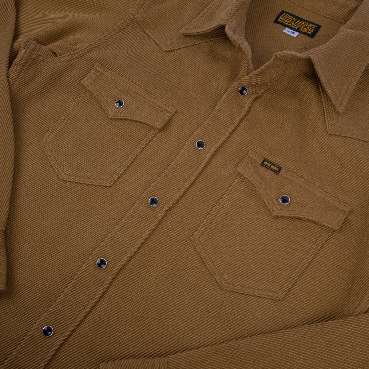 IHSH-234-CAM Kersey Western Shirt - Camel - 9