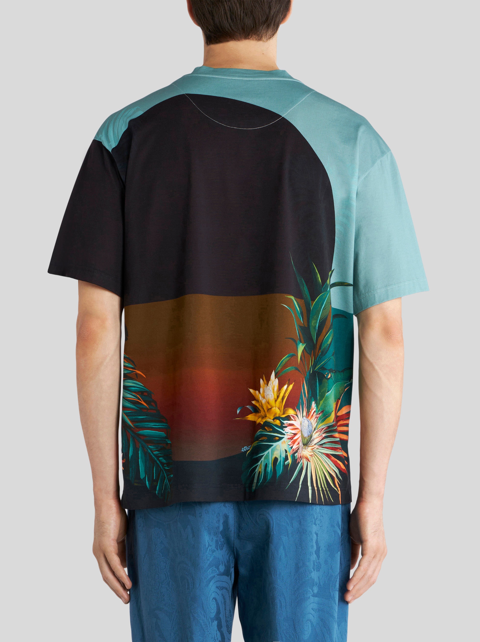 COTTON T-SHIRT WITH PANTHER - 4