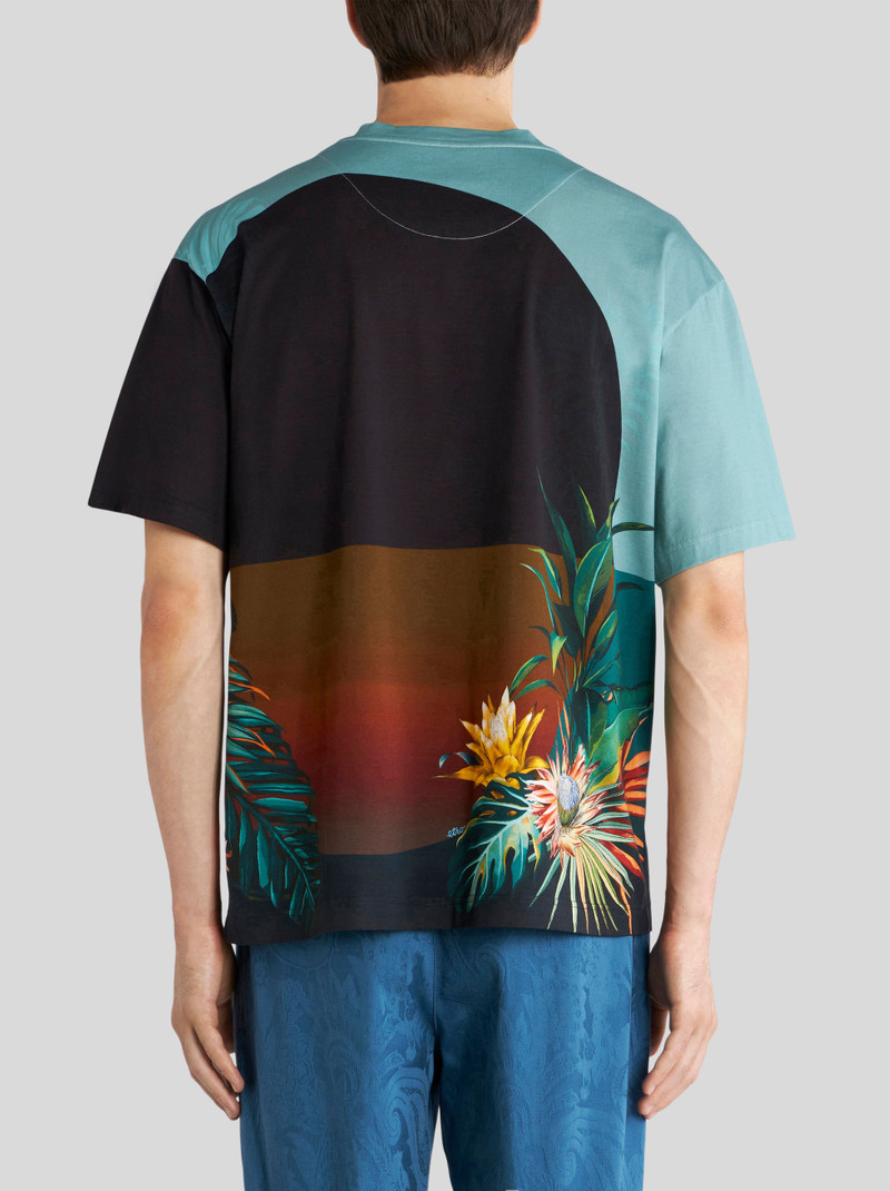 COTTON T-SHIRT WITH PANTHER 4