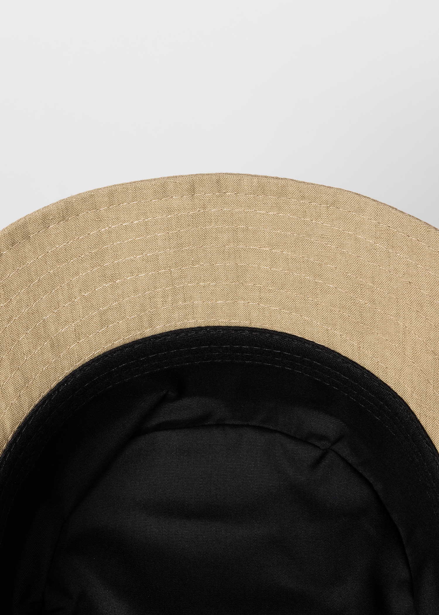 Linen 'Signature Stripe' Trim Bucket Hat - 2