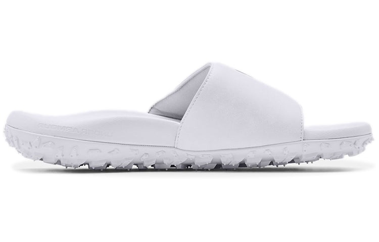 Under Armour Project Rock Slides 'White' 3023762-101 - 3