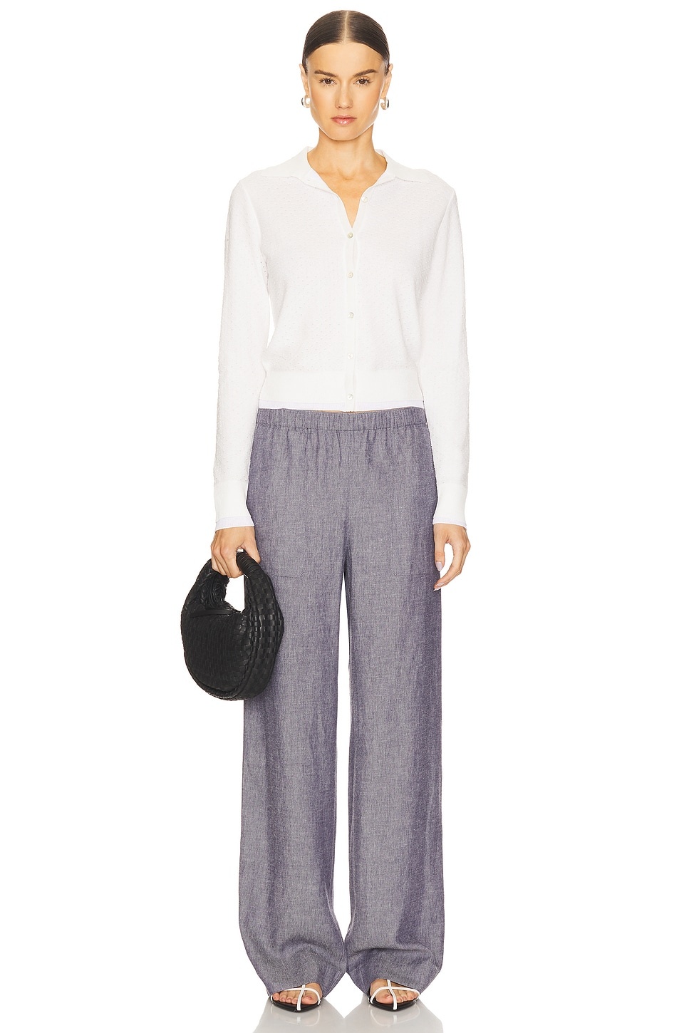 Mid Rise Casual Pull On Pant - 5