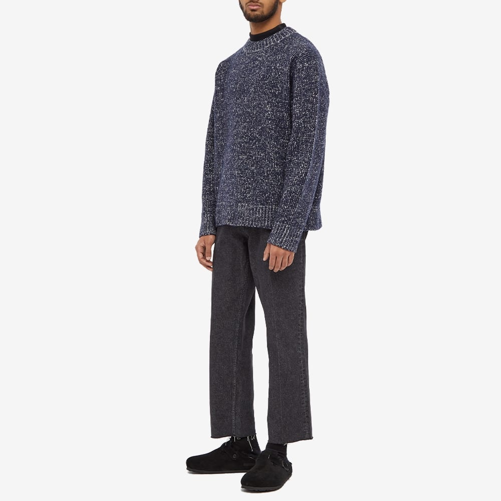 Acne Studios Kael Cash Mix Crew Knit - 5