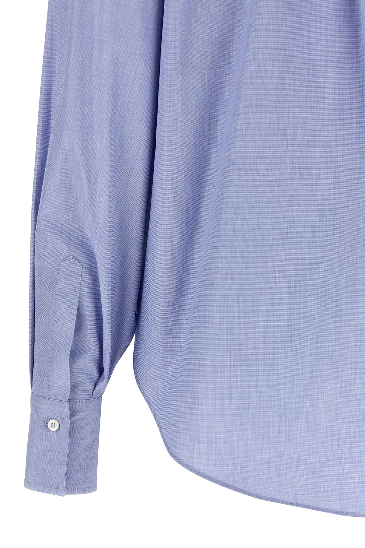 'Shiny Collar Detail' shirt - 5