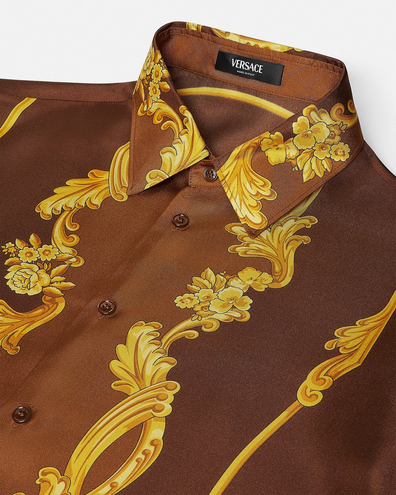 VERSACE Cameo Silk Shirt outlook