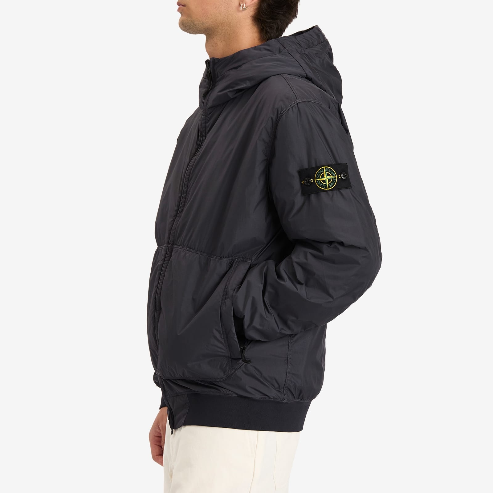 Stone Island Crinkle Reps Nylon Hooded PrimaLoft Jacket - 5