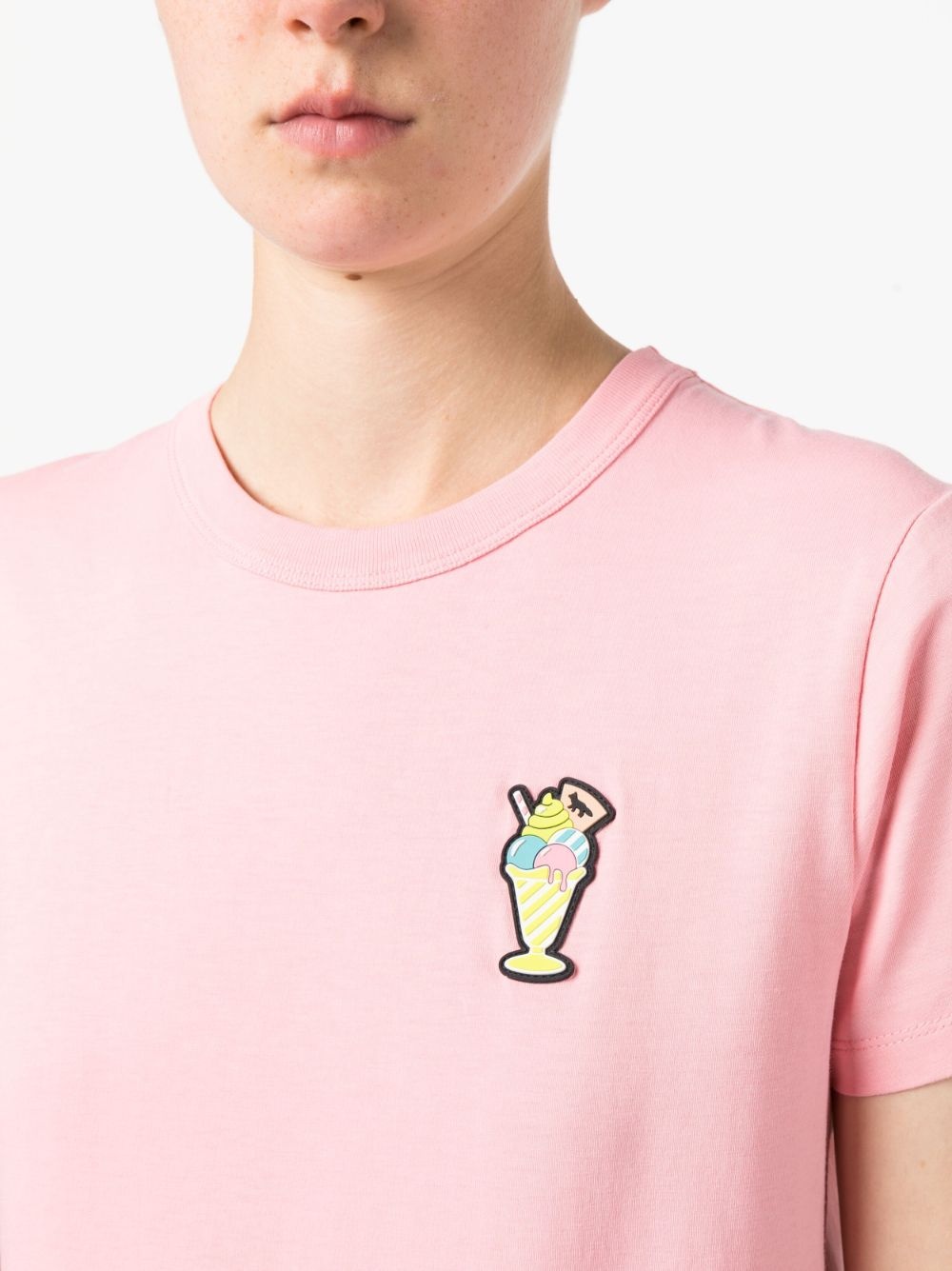 ice cream patch T-shirt - 5