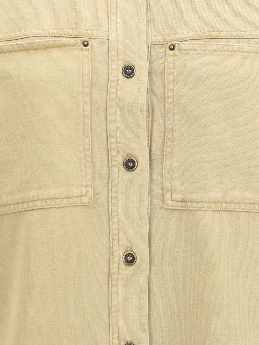 double-pocket cotton shirt - 4