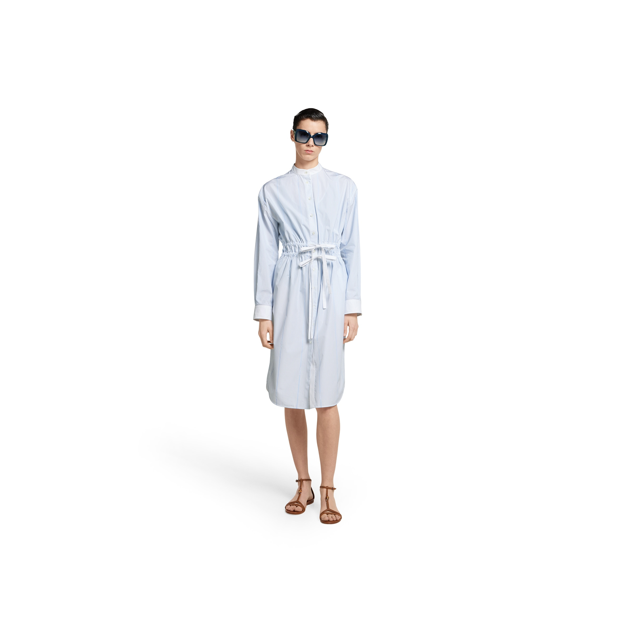 Gucci cotton fil coupé shirt dress - 3