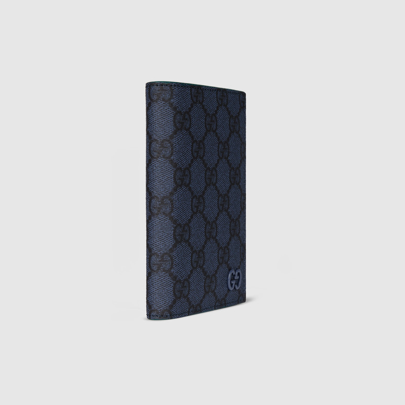 Green interior GG passport case 3