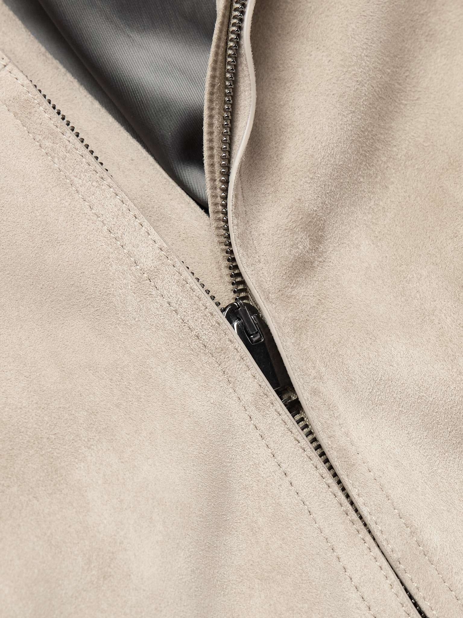 Suede Blouson Jacket - 5