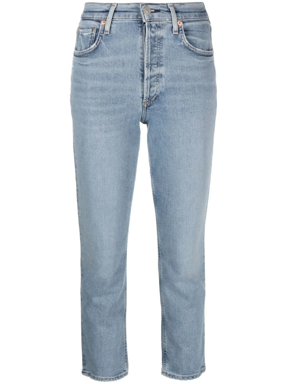 Charlotte cropped straight-leg jeans - 1