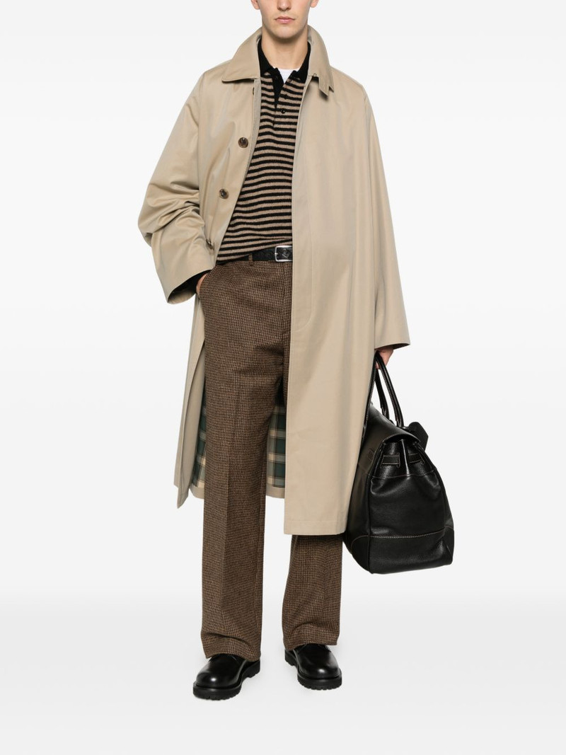 EMPORIO ARMANI checkered trousers outlook