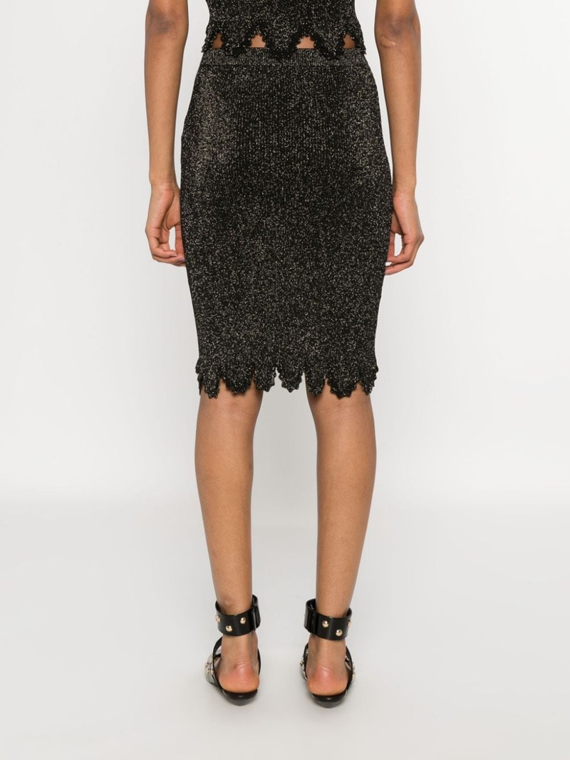 scallop knitted midi skirt 4