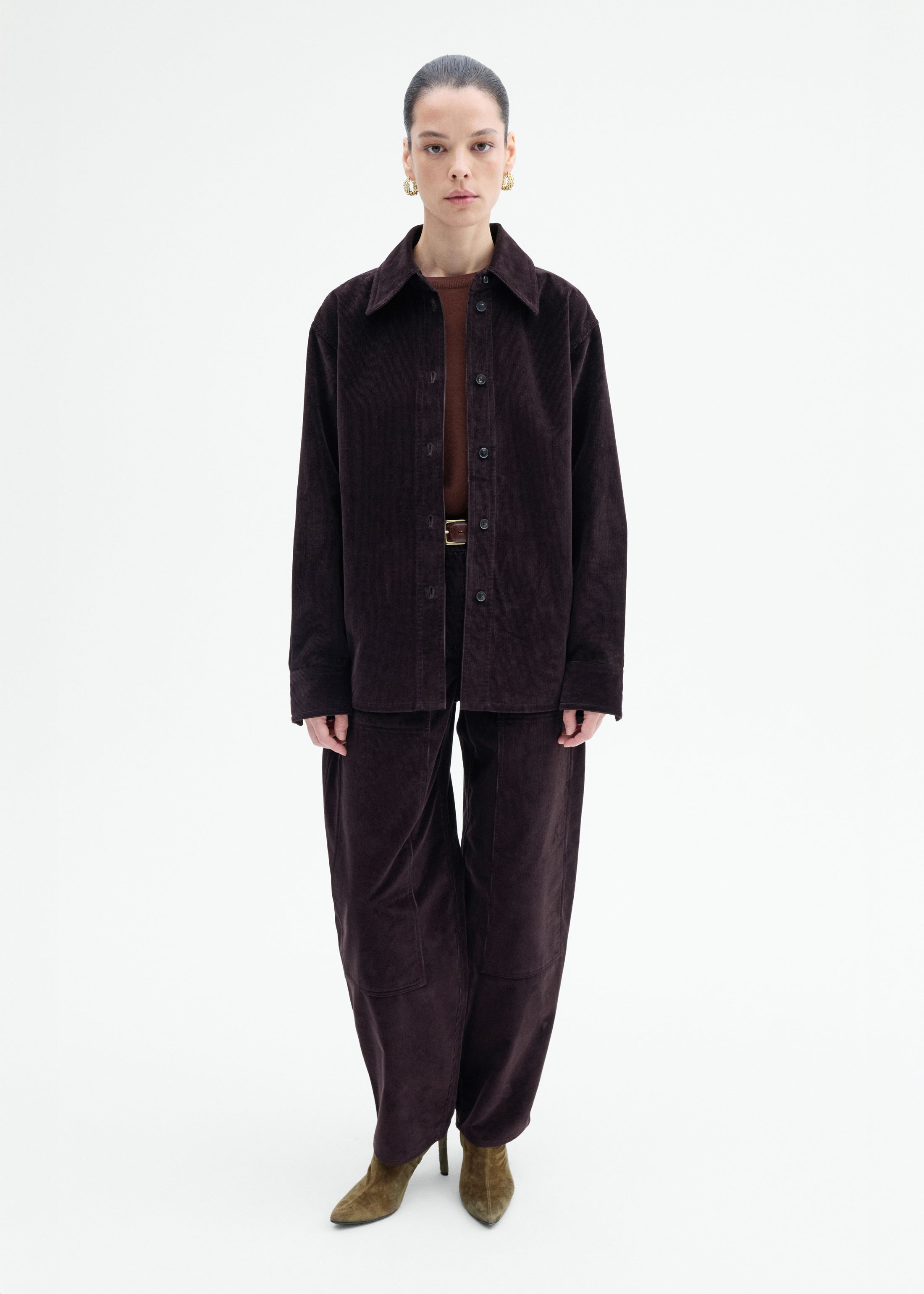 Corduroy Overshirt - 4