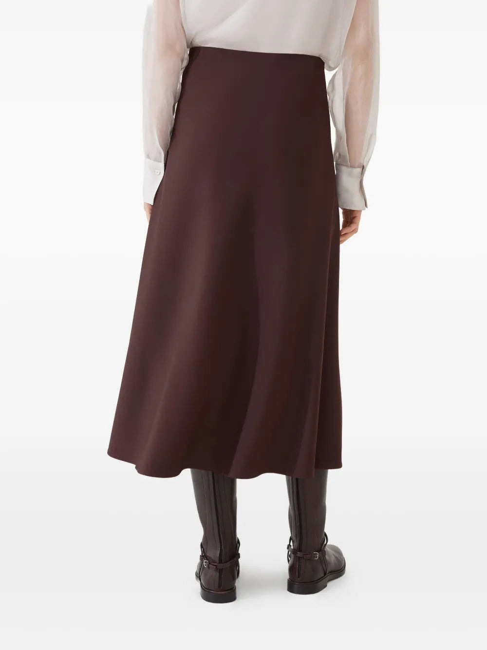 Brunello Cucinelli Women Flared Midi Skirt - 4