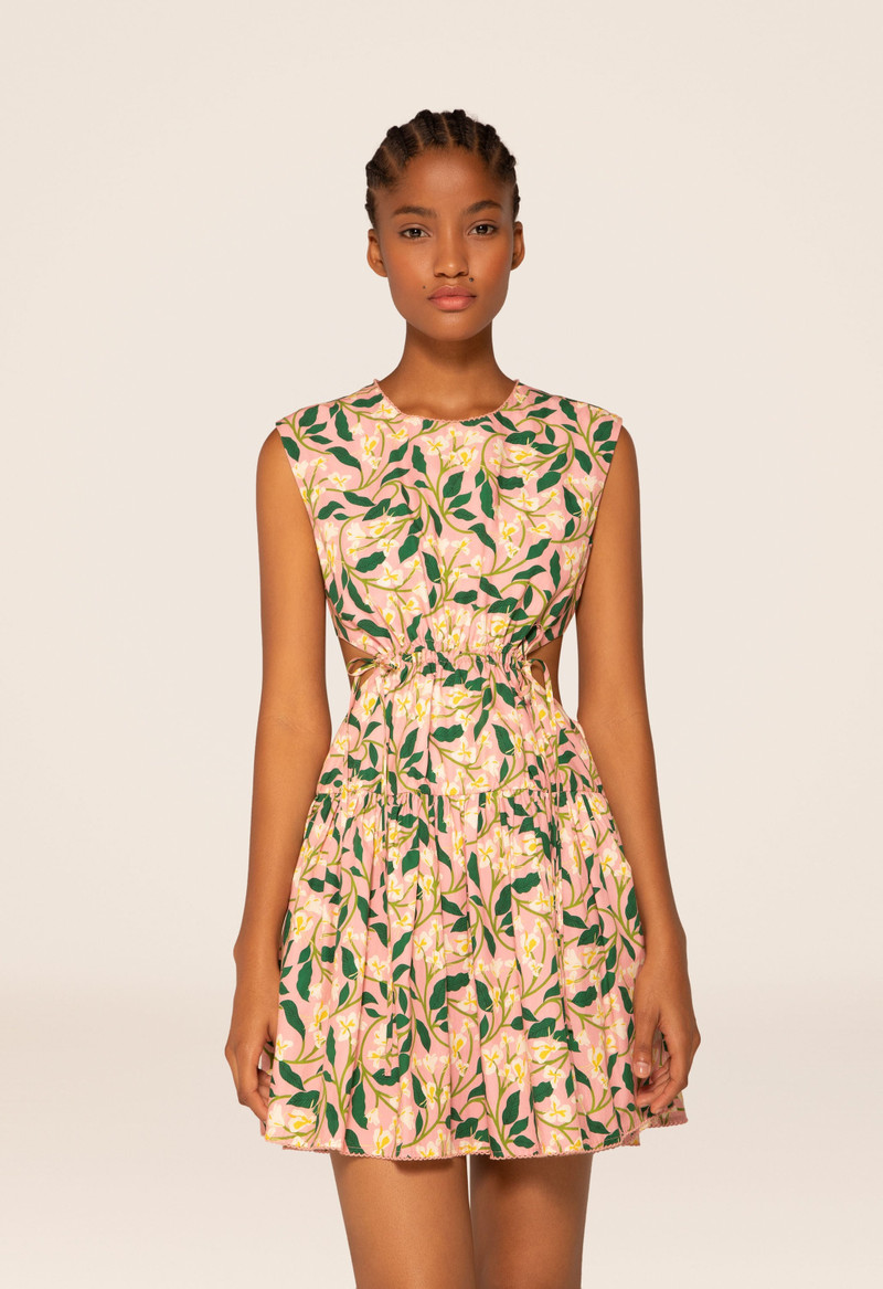 Sucre Dos Gardenias Rosa Mini Dress 5