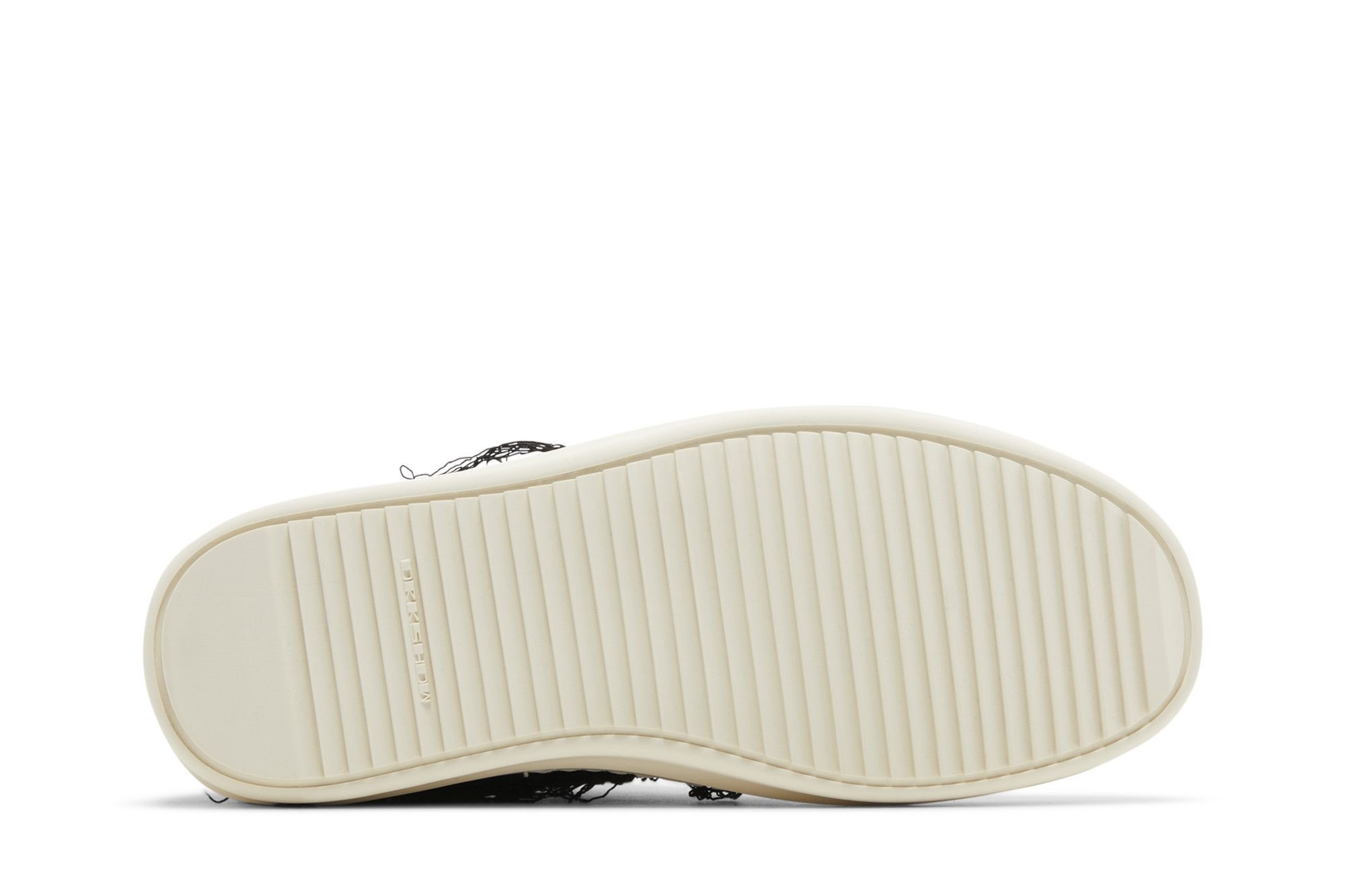 Rick Owens Wmns EDFU DRKSHDW Slashed Low 'Black Milk' - 4