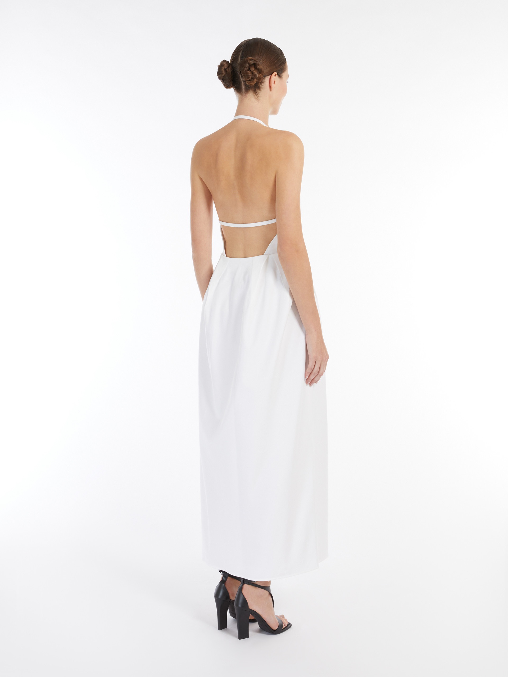 ANCONA1234 Sleeveless gabardine dress - 4