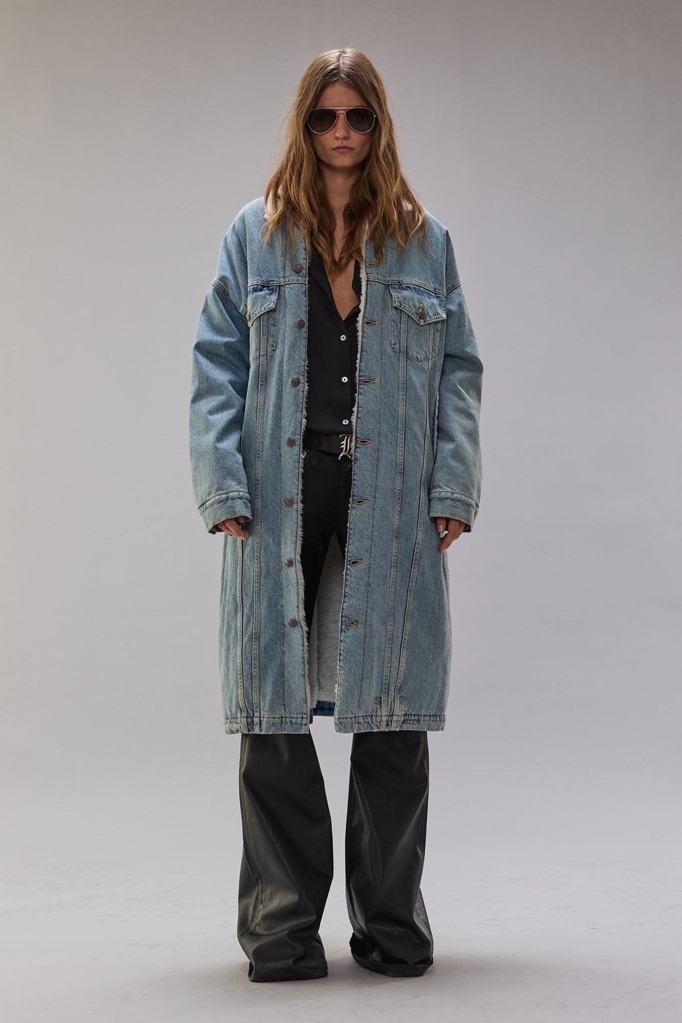 LYLE TRUCKER COAT - SLATE BLUE - 2