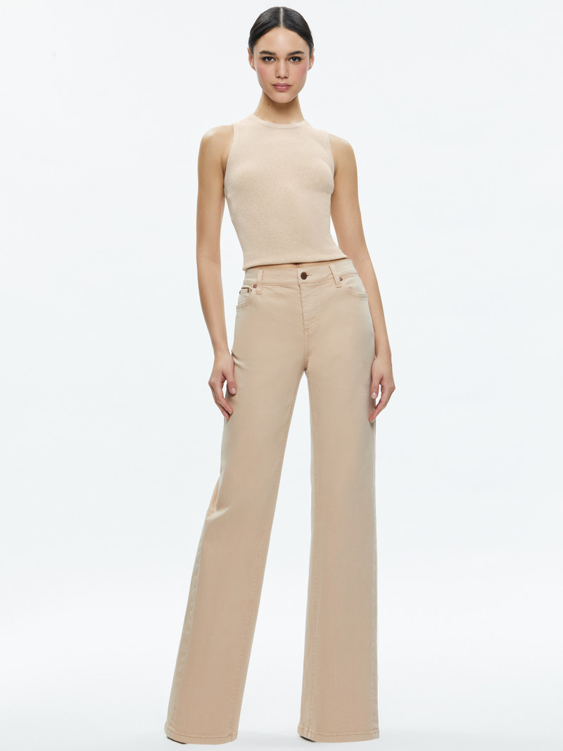 ERNIE LOW RISE BUCKLE BACK BAGGY JEAN 6