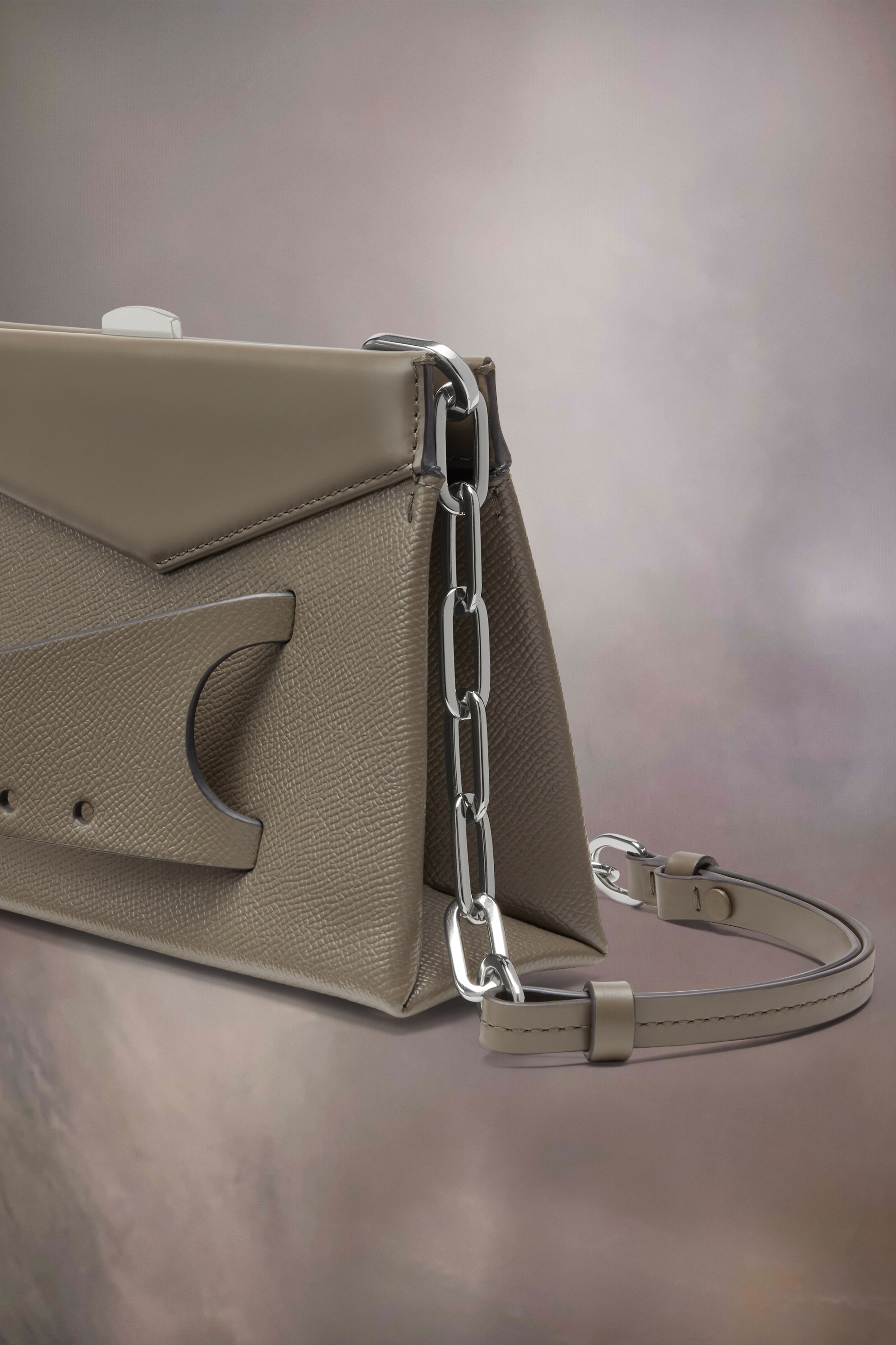 Snatched shoulder clutch bag small - 5