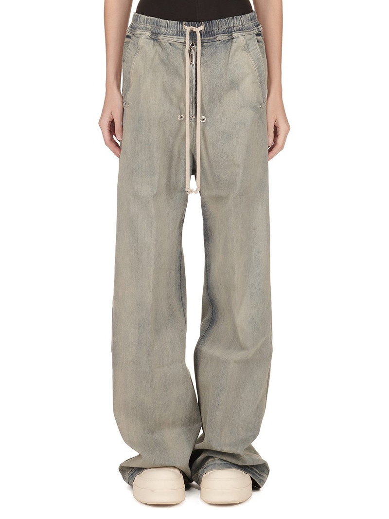 drawstring wide-leg trousers 1