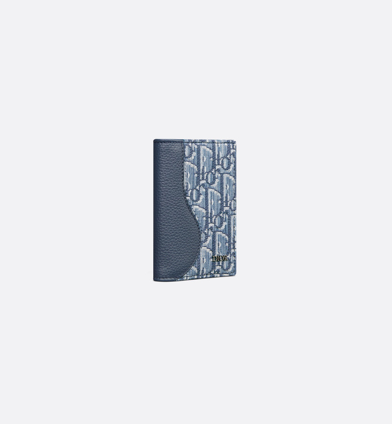 Dior Saddle Vertical Bifold Card Holder outlook