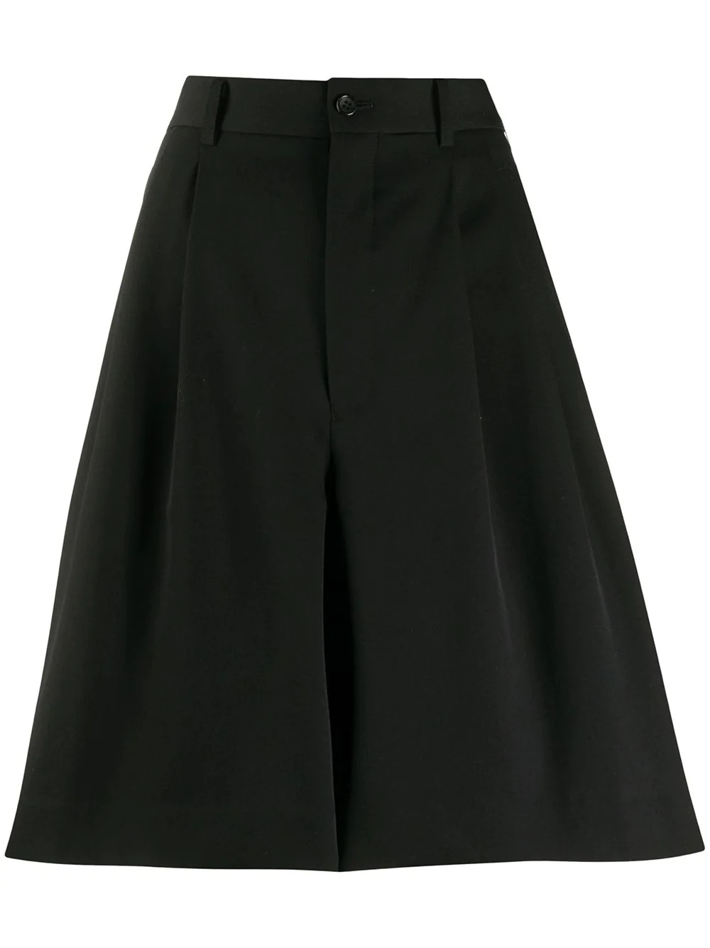 cropped culotte trousers - 1