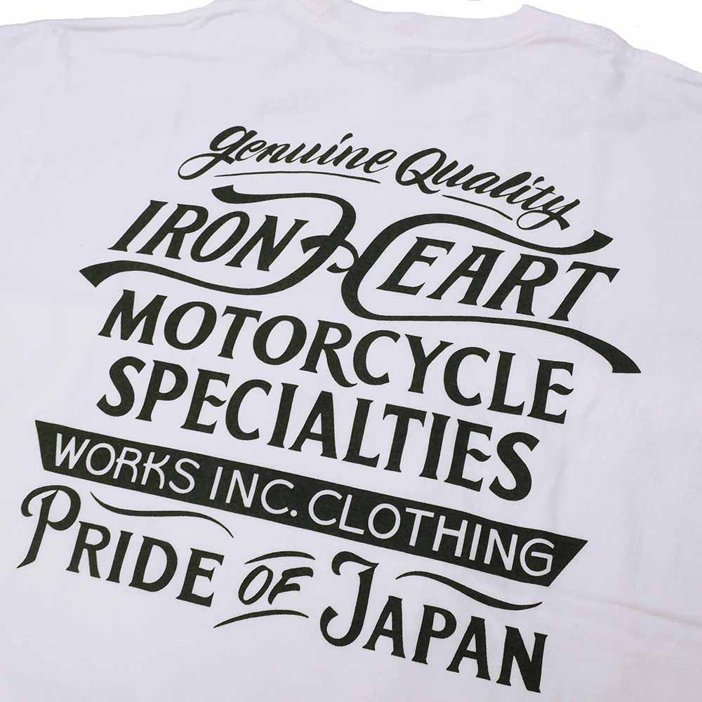 7.5oz HEAVY BODY PRINT T-SHIRT - MOTORCYCLE SPECIALTIES - IHT-2505 - 7