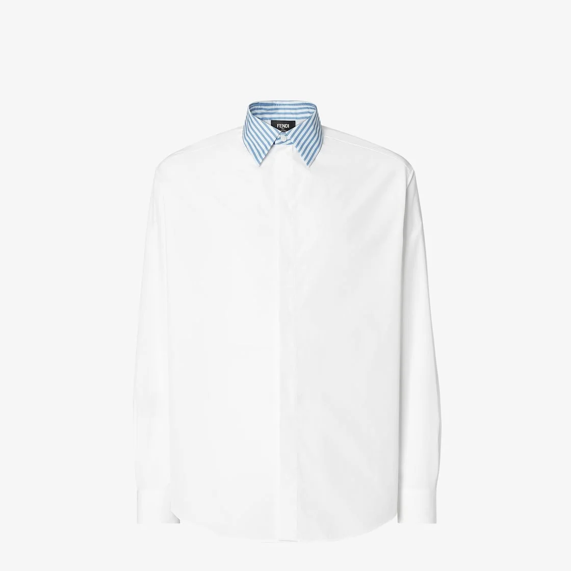 Shirt White poplin shirt - 1